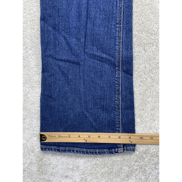 Hollister SoCal Stretch Jeans Juniors 3L Blue Low Rise Bootcut Medium Wash Denim - Picture 9 of 10